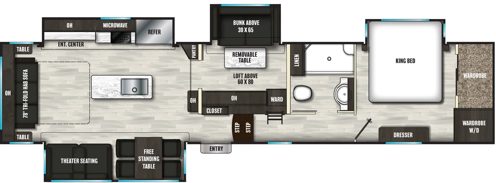 Brookstone 398MBL Floorplan